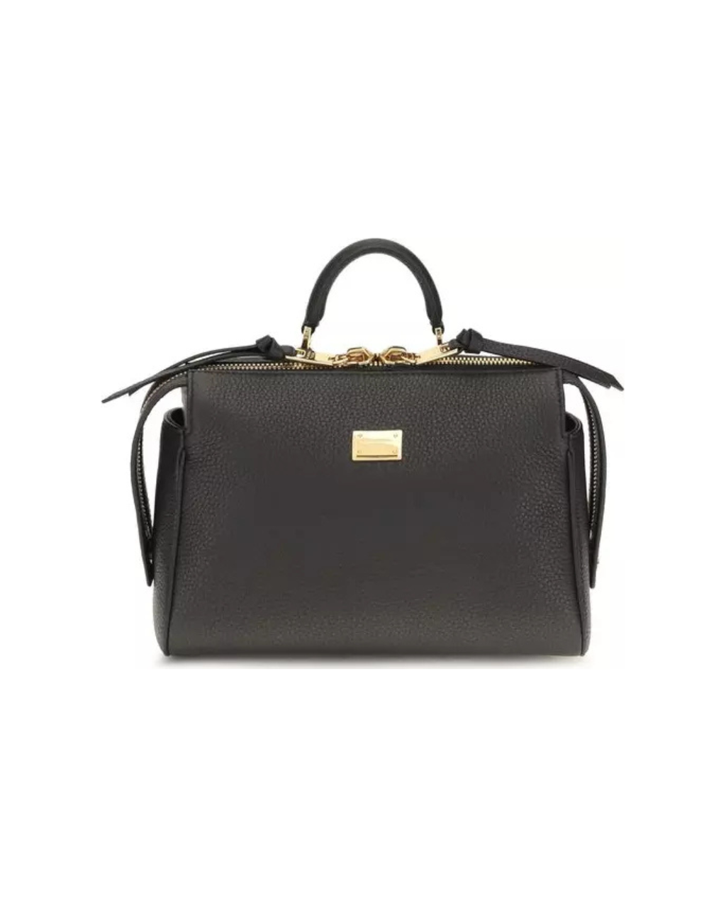 Dolce & Gabbana Leather Bos Taurus Handbag