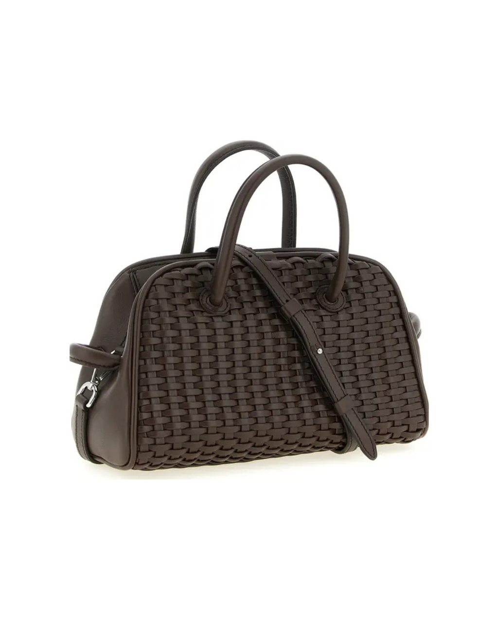 Jacquemus Brown Cotton Handbag