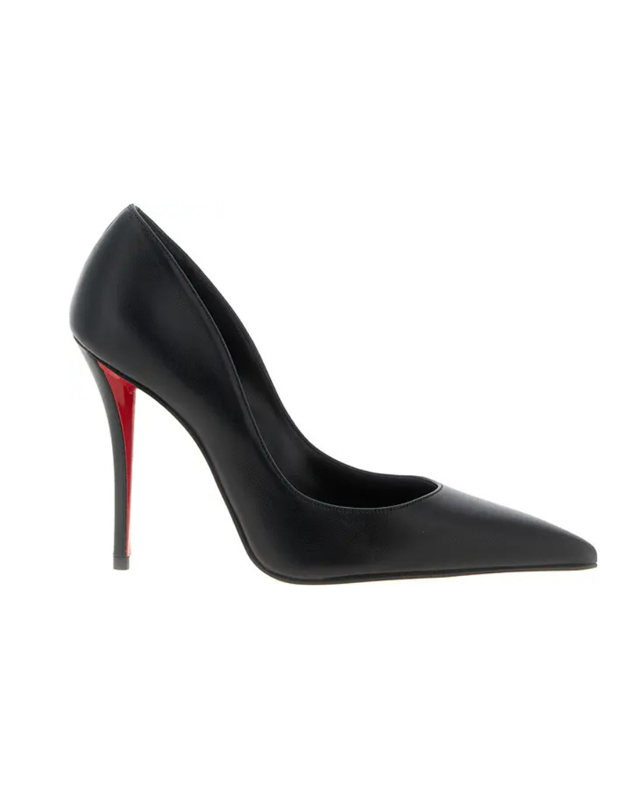 Christian Louboutin Black Lamb Heels
