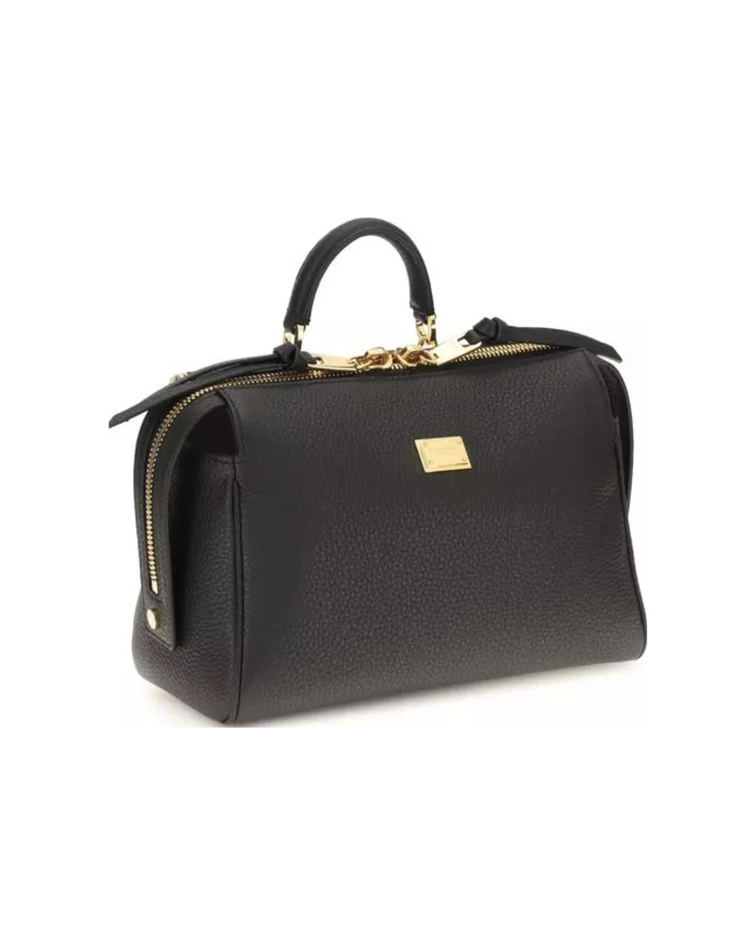 Dolce & Gabbana Leather Bos Taurus Handbag