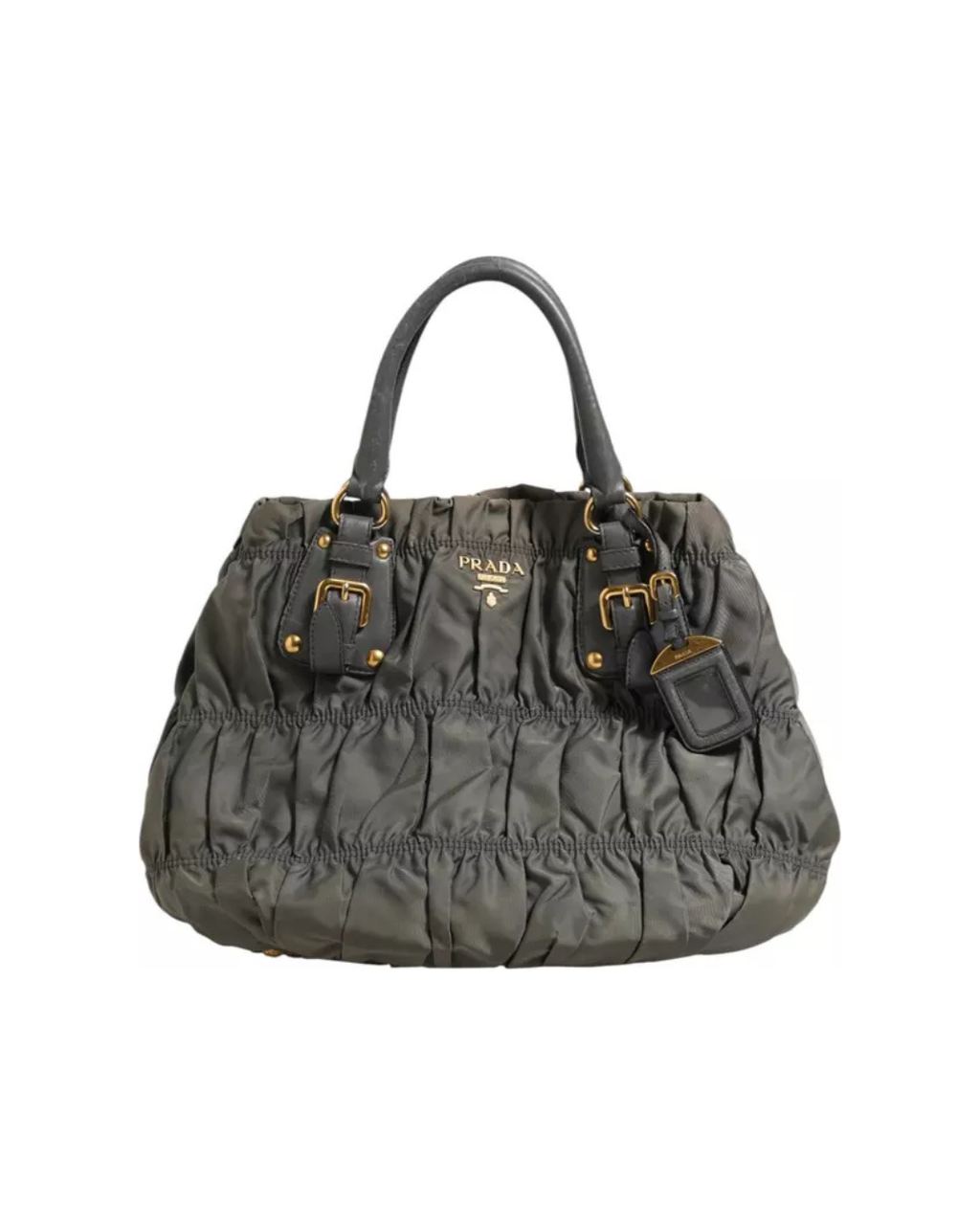 Prada Nylon Gaufre Tote Bag