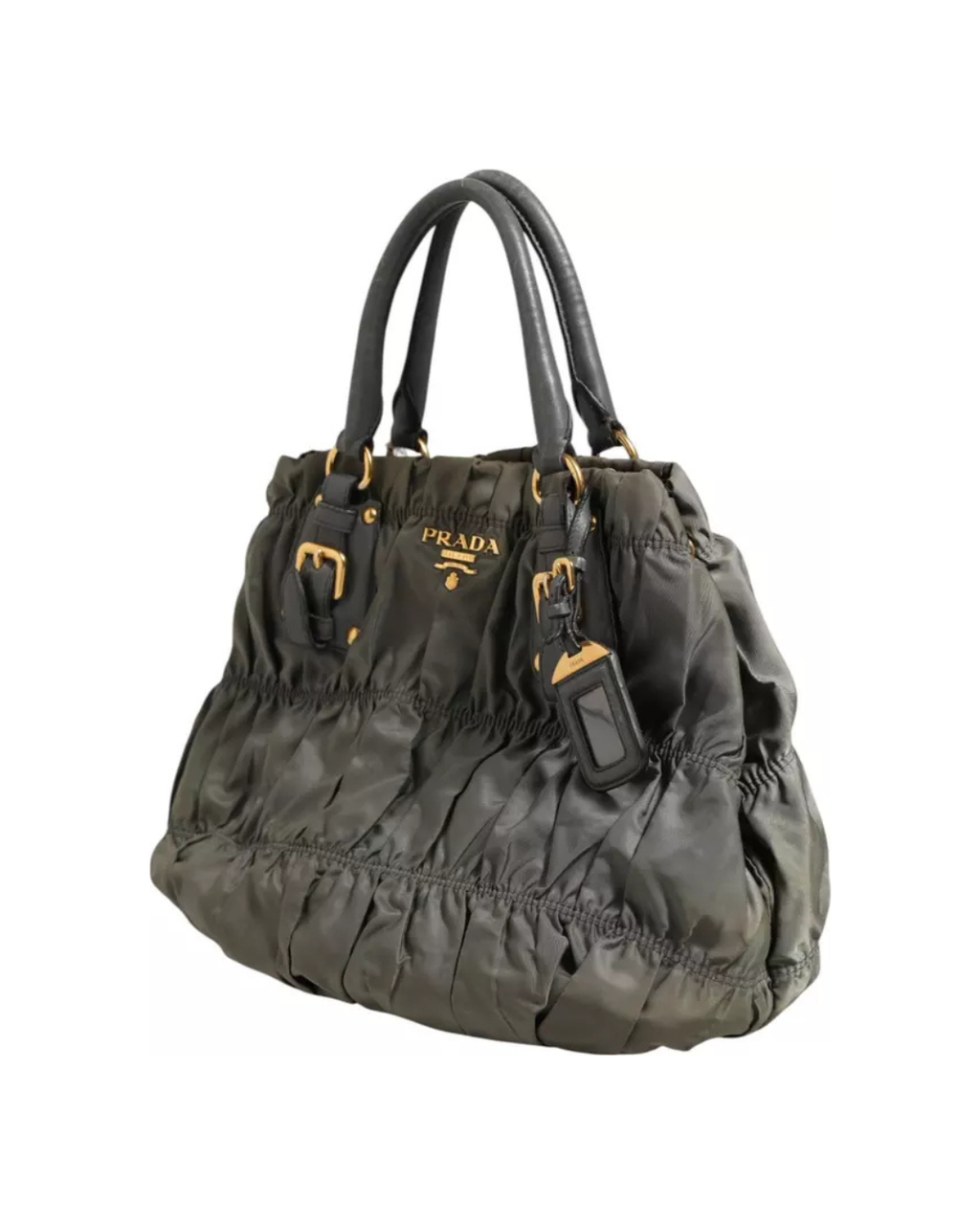 Prada Nylon Gaufre Tote Bag