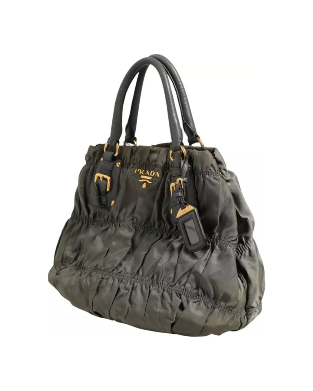 Prada Nylon Gaufre Tote Bag