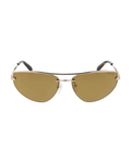 Emilio Pucci Gold Metal Sunglasses