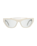 Emilio Pucci White Metal Sunglasses